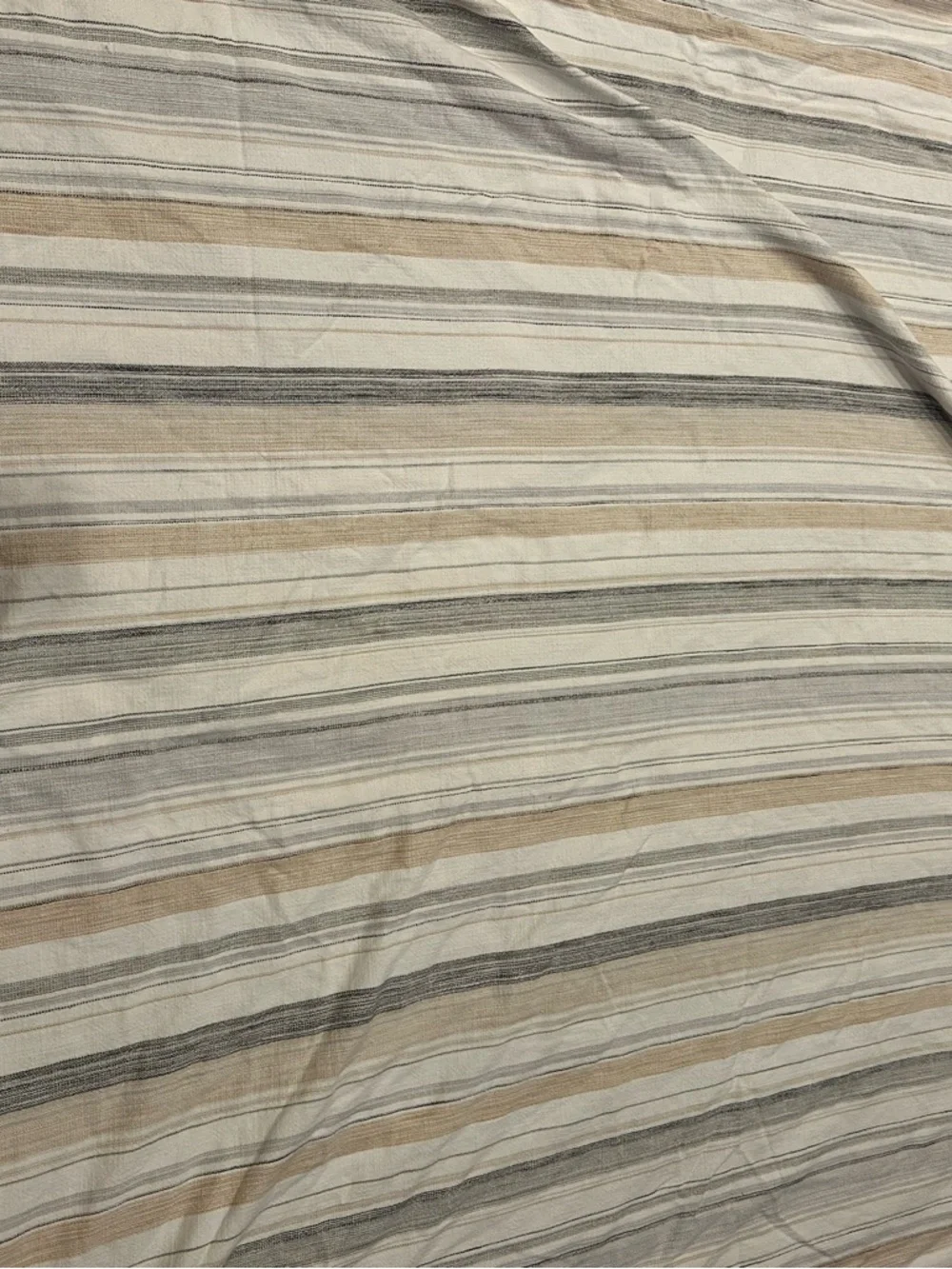Pottery Barn Clayton Striped Duvet Cover & Matching Shams - Picture 6 of 10